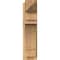 Ekena Millwork Merced Rough Sawn Arts and Crafts Outlooker, Western Red Cedar, 8"W x 20"D x 32"H OUT08X20X32MRC03RWR - alternate 3